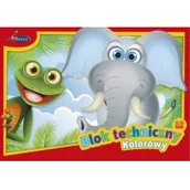 Szkolne artykuły papiernicze - Beniamin Blok techniczny kolorowy - miniaturka - grafika 1