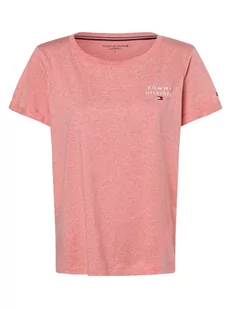 Tommy Hilfiger - Damska koszulka od piżamy, różowy|pomarańczowy|wyrazisty róż - Piżamy damskie - miniaturka - grafika 1