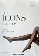 Rajstopy - Rajstopy kabaretki Calzedonia Fashion Tights 30den czarny Nero rozmiar 1/2 - miniaturka - grafika 1