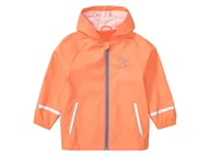 Kurtki i płaszcze dla dziewczynek - lupilu® Kurtka przeciwdeszczowa dziecięca z kapturem (Pomarańczowy, 86/92) - miniaturka - grafika 1