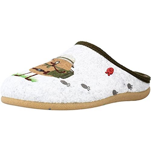 HOT POTATOES Kapcie dziecięce, Szary, 33 EU