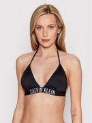 Stroje kąpielowe - Calvin Klein Swimwear Góra od bikini KW0KW01824 Czarny - miniaturka - grafika 1