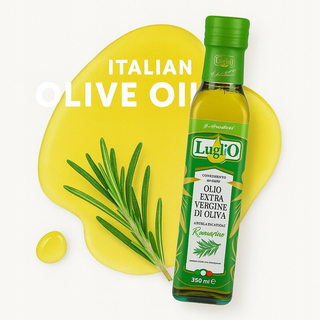 Oliwa z oliwek extra virgin z rozmarynem Luglio 250 ml