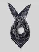 Apaszki i szaliki damskie - Szal z czystego jedwabiu model ‘ONESTO’ - miniaturka - grafika 1