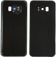 Części serwisowe do telefonów - KLAPKA BATERII DO SAMSUNG S8+ G955 CZARNY - miniaturka - grafika 1