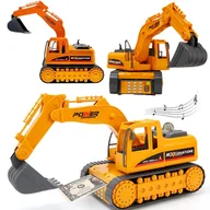 Skarbonki - COIL Skarbonka na monety banknoty świnka prezent na pieniądze otwierana interaktywna auto koparka budowlana - miniaturka - grafika 1