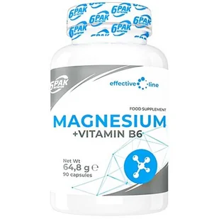 Magnesium + Vitamin B6 90Kaps. - Witaminy i minerały - miniaturka - grafika 1