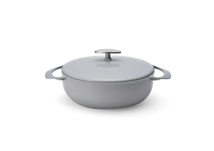 Garnek żeliwny UNILLOY Grey 22 cm [US220GR] - Garnki - miniaturka - grafika 3