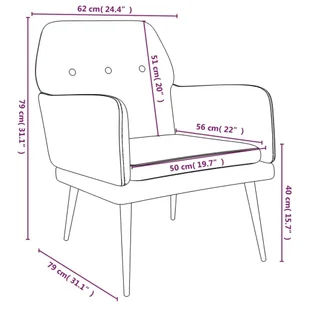 Fotel, ciemnozielony, 62x79x79 cm, obity aksamitem - Fotele - miniaturka - grafika 9