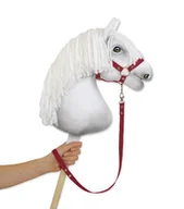 Zabawki i gry sportowe - Uwiąz dla Hobby Horse z taśmy - bordowy - miniaturka - grafika 1