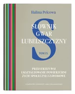 Słowniki języka polskiego - UMCS Słownik gwar Lubelszczyzny Tom 9 Przestrzeń wsi. Ukształtowanie powierzchni. Życie społeczne i zawo - miniaturka - grafika 1