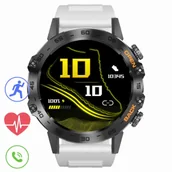 Smartwatch - GRAVITY GT9-10 Biały - miniaturka - grafika 1