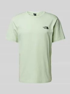 T-shirt z nadrukiem z logo - Koszulki męskie - miniaturka - grafika 1