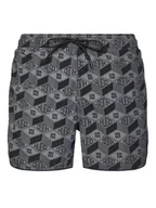 Kąpielówki męskie - HUGO Szorty kąpielowe Rik 50533795 Szary Regular Fit - miniaturka - grafika 1