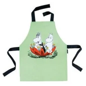 Zabawki AGD - Petit Jour Paris fartuszek kuchenny Muminki Green - miniaturka - grafika 1