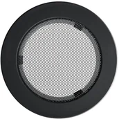 Akcesoria kominkowe - Kratki.pl Kratka okrągła fi 150 grafitowa FI/150G - miniaturka - grafika 1