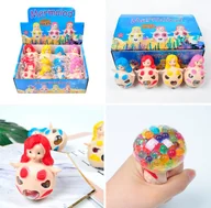 Figurki dla dzieci - ZESTAW 12 SYRENEK GNIOTEK 8,5X6 CM - NT6232 DO ZABAWY I NAUKI - miniaturka - grafika 1