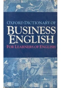 Oxford Dictionary of BusinessEnglish - Słowniki języka polskiego - miniaturka - grafika 1