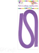 Quilling - Dalprint Paski do quillingu DPCRAFT 6mm 100szt. - fioletowe AA432DLP - miniaturka - grafika 1