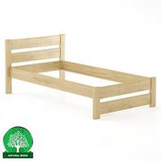 Łóżka - Łóżko Buk LK180–100x200 naturalny - miniaturka - grafika 1