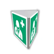 Systemy ekspozycyjne i znaki informacyjne - AE809 LEKARZ (3D DOŚCIENNY), PN - PŁYTA PCV 1MM; (350X350MM) - miniaturka - grafika 1