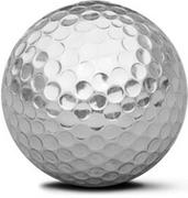 Golf - Piłki golfowe REDLINE srebrne - miniaturka - grafika 1