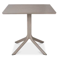Stoły ogrodowe - Stół Nardi CLIPX 80 Tortora - miniaturka - grafika 1