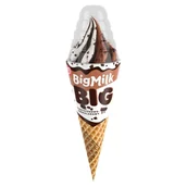Lody i desery lodowe - Big Milk Big Rożek ciasteczkowo-czekoladowy 140 ml - miniaturka - grafika 1