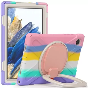 TECH-PROTECT Etui na Galaxy Tab A8 10.5 X200/X205 TECH-PROTECT X-Armor Tęczowy - Etui do czytników e-book - miniaturka - grafika 2