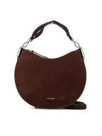 Torebki damskie - Coccinelle Torebka QKG Coccinellesunup Suede E1 QKG 13 02 01 Brązowy - miniaturka - grafika 1