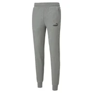 Spodnie sportowe damskie - Puma Essentials, Szary - miniaturka - grafika 1