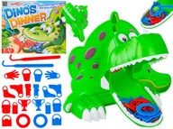Zabawy w naśladowanie dorosłych - Wesoła Gra Zręcznościowa - GŁODNY DINOZAUR Nakarm dinozaura - miniaturka - grafika 1