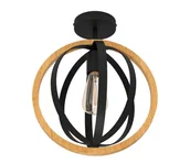 Lampy sufitowe - Eglo 43736 - Plafon BASILDON 1xE27/40W/230V - miniaturka - grafika 1