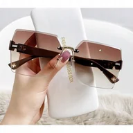 Okulary przeciwsłoneczne - ﻿Okulary przeciwsłoneczne Elegant GRADIENT Brąz OK360WZ1 - miniaturka - grafika 1