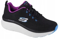 Buty sportowe damskie - Outlet damskie sneakers Skechers D'Lux 149368-BKPR r.37 - miniaturka - grafika 1