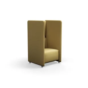 Fotel CLEAR SOUND, 1-oobowy, tkanina Pod CS, żółty - Inne meble biurowe Fotel CLEAR SOUND, 1-oobowy, tkanina Pod CS, żółty - Inne meble biurowe - miniaturka - grafika 1