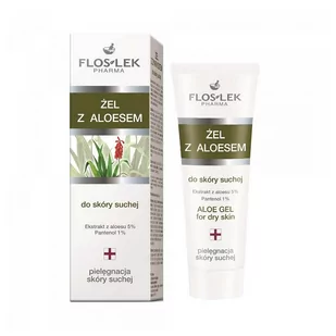Flos-Lek Żel z aloesem - pielęgnacja skóry suchej 200ml - Żele i maści lecznicze - miniaturka - grafika 2