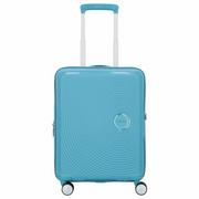 Walizki - American Tourister Soundbox Walizka kabinowa na 4 kółkach 55 cm jade green - miniaturka - grafika 1