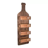 Stojaki na wino - Półka drewniana z uchwytami na butelki Antic Line Bottle - miniaturka - grafika 1