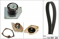Mechanizmy rozrządu - INA Pompa wodna + zestaw paska rozrządu 530 0579 30 - miniaturka - grafika 1