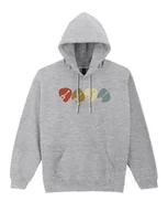 Bluzy damskie - Bluza Kostki Gitarowe Gitara dla Muzyka Gitarzysty Nadruk Szara XXL - miniaturka - grafika 1