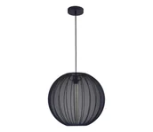 Lampy sufitowe - Żyrandol na lince SENSAI 1xE27/20W/230V śr. 40 cm czarne - miniaturka - grafika 1