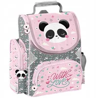 Plecaki szkolne i tornistry - TORNISTER SZKOLNY PASO plecak PANDA klasa 1-3 dla dziewczynki - miniaturka - grafika 1