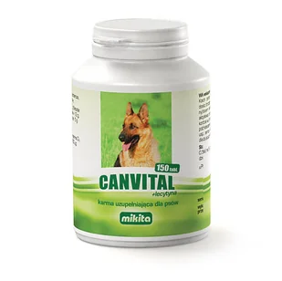 Mikita Canvital + Lecytyna Witaminy Dla Psa 150Tabl. - Suplementy i witaminy dla psów - miniaturka - grafika 2