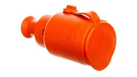 Gniazdka elektryczne - LEDart jonex przenośne b/u 16A 250V IP44 pomarańczowe GN-H1 GN-H1 POM - miniaturka - grafika 1
