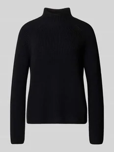 Sweter z dzianiny o kroju regular fit z czystej bawełny - Swetry damskie - miniaturka - grafika 1