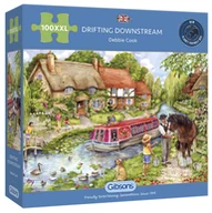 Puzzle - G3 Gibsons Puzzle 100 XXL Dryfowanie w dół rzeki - miniaturka - grafika 1
