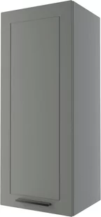 Bergamo Szafka Wisząca Wysoka W4/45 Szary Mat - Meble kuchenne - miniaturka - grafika 1
