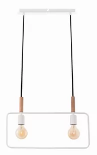 Candellux FRAME Biała 2xE27 Lampa wisząca 32-73549 32-73549 - Lampy sufitowe - miniaturka - grafika 1