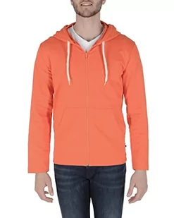 19V69 ITALIA Męska bluza z kapturem Thomas Orange L (20 sztuk), pomarańczowy, L - Bluzy męskie - miniaturka - grafika 1